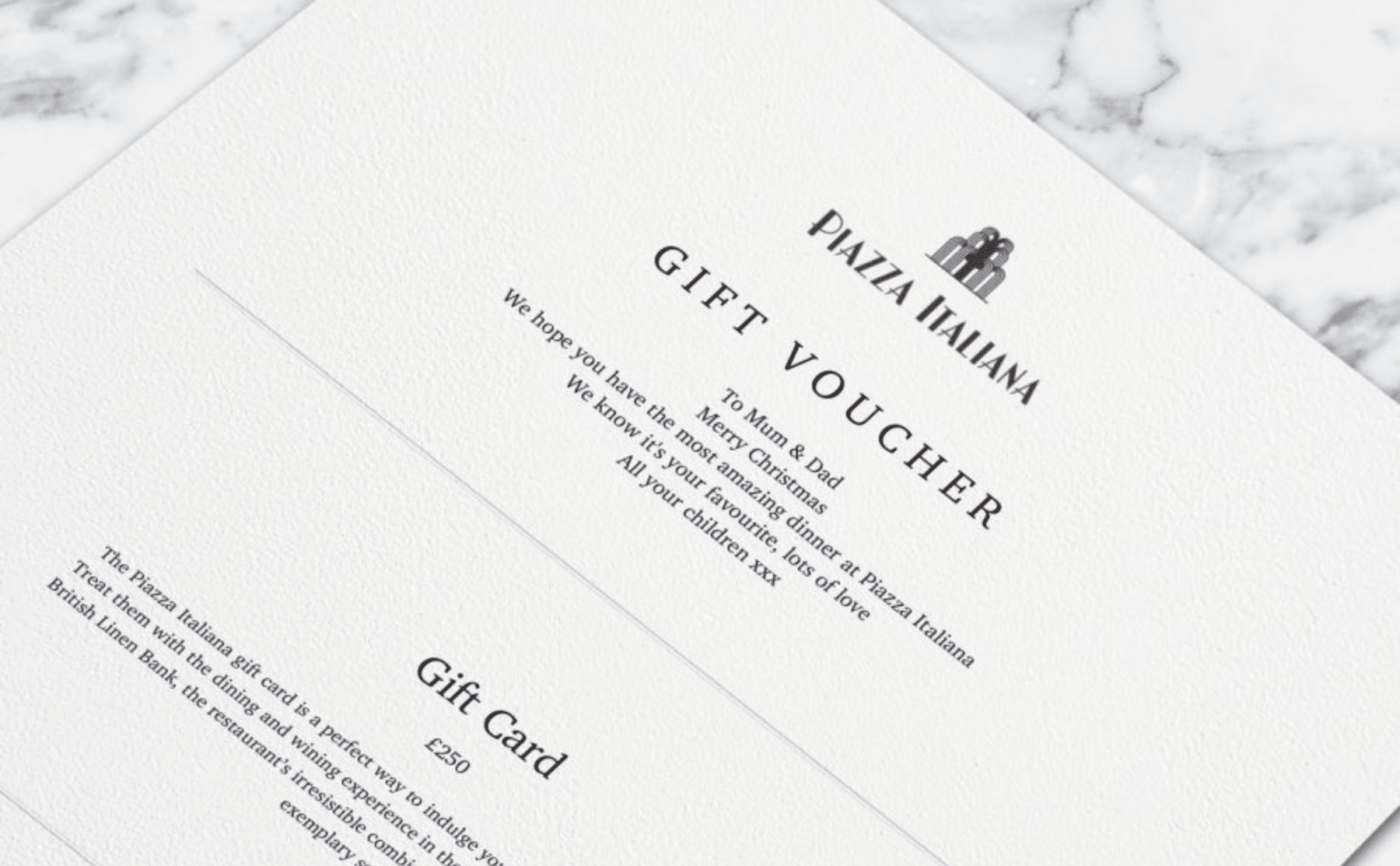 Gift cards photo